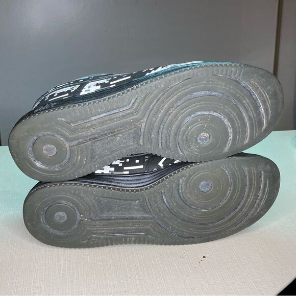 Nike Lunar Force 1 Digi NRG “Camo Black” size men’s 10.5. Nike 577659-001 - Picture 5 of 8